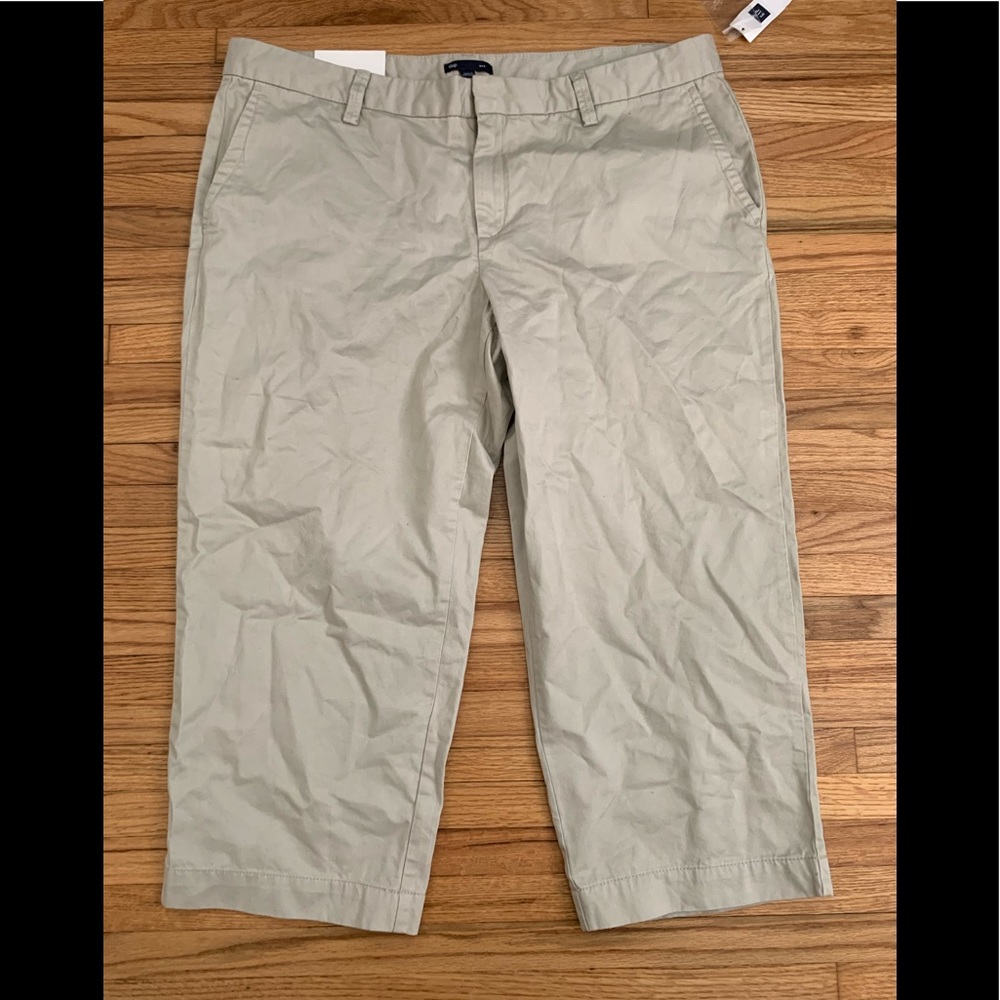 🪴🪴 GAP Straight Fit Chino Capri NEW